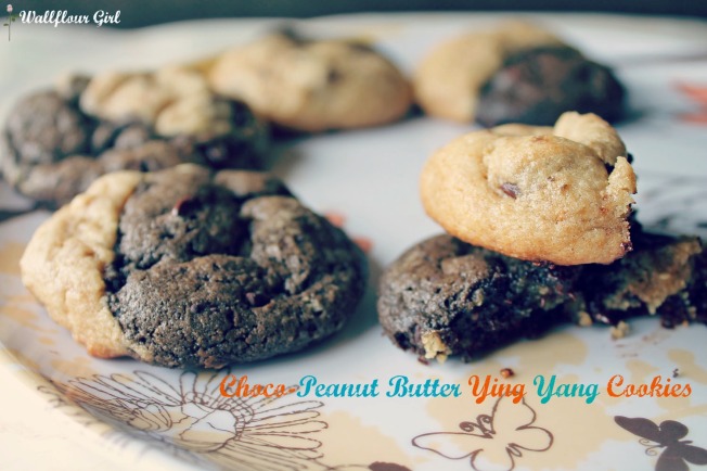 Chocolate Peanut Butter Ying Yang Cookies Banner--041513