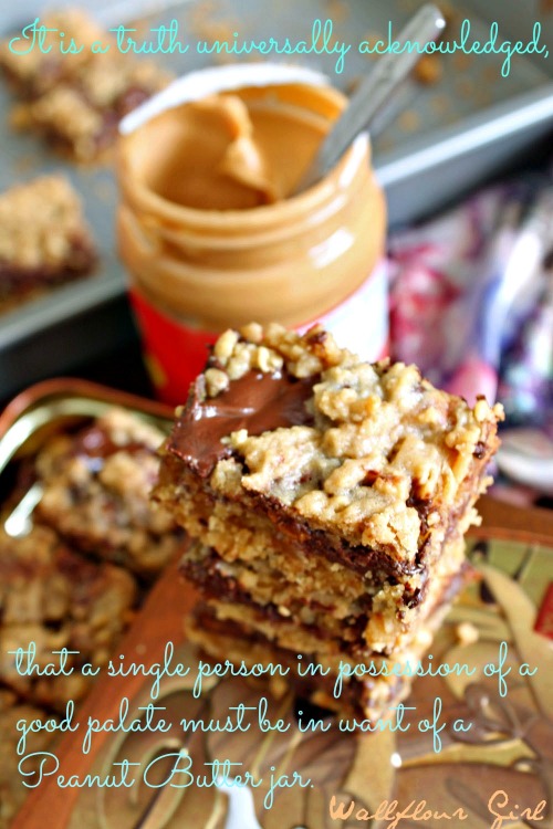 Peanut Butter Lovers' Chocolate Oat Squares 21--101313